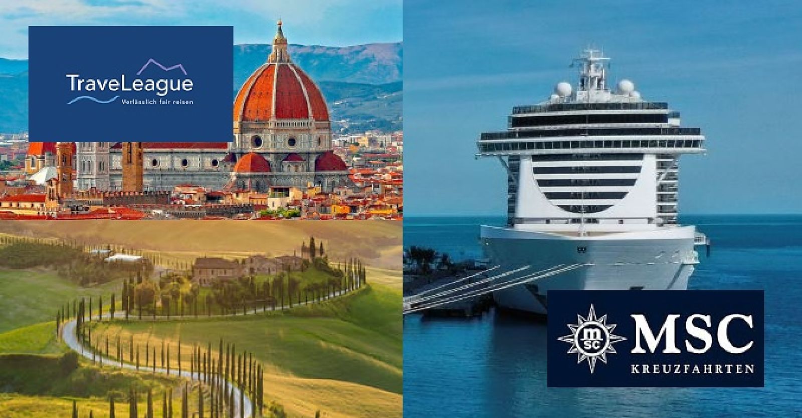 Webinare hoch im Kurs! TraveLeague über Toskana, MSC setzt auf Nachhaltigkeit