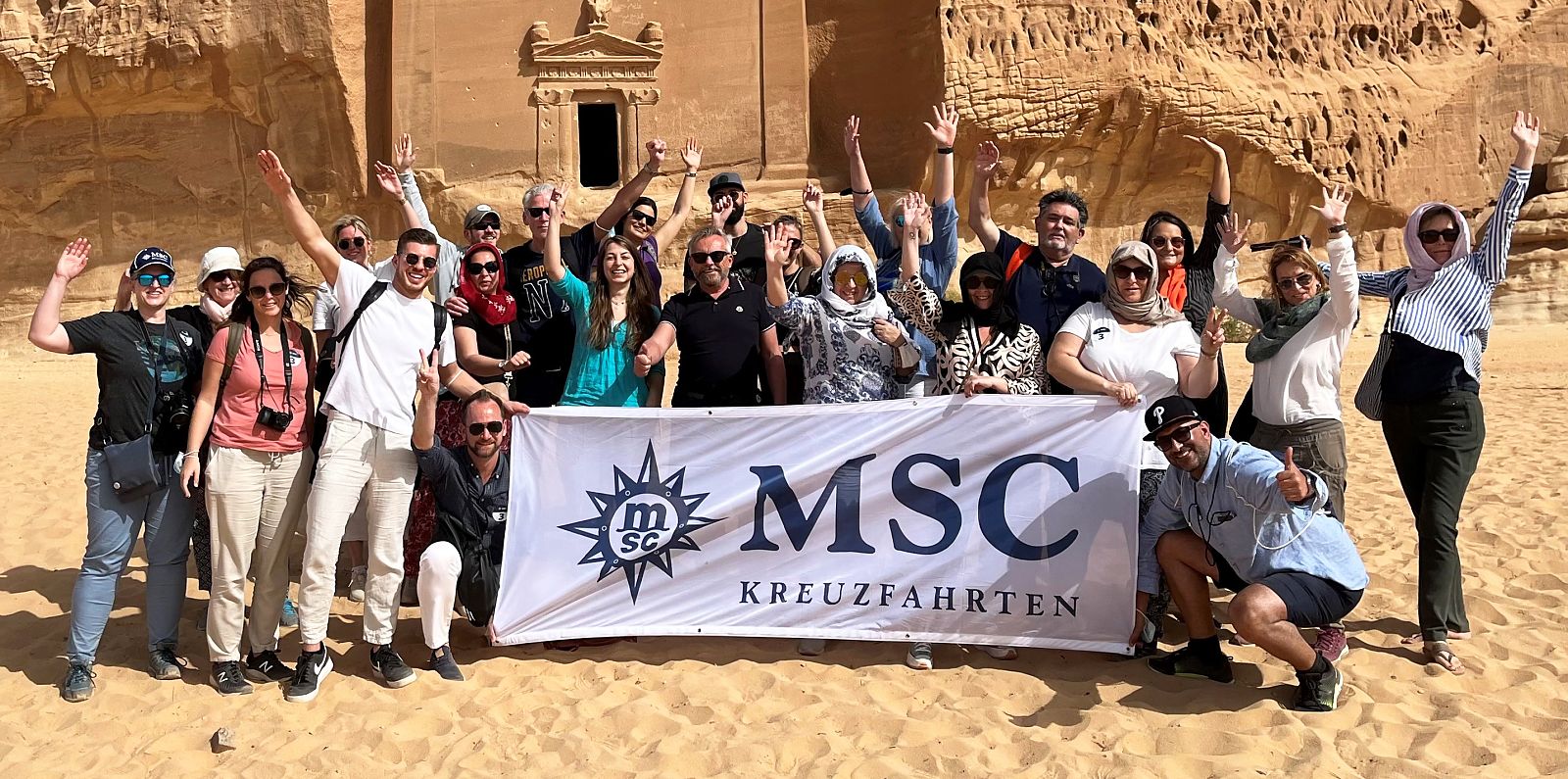 Gelungener MSC Fam-Trip nach Saudi-Arabien