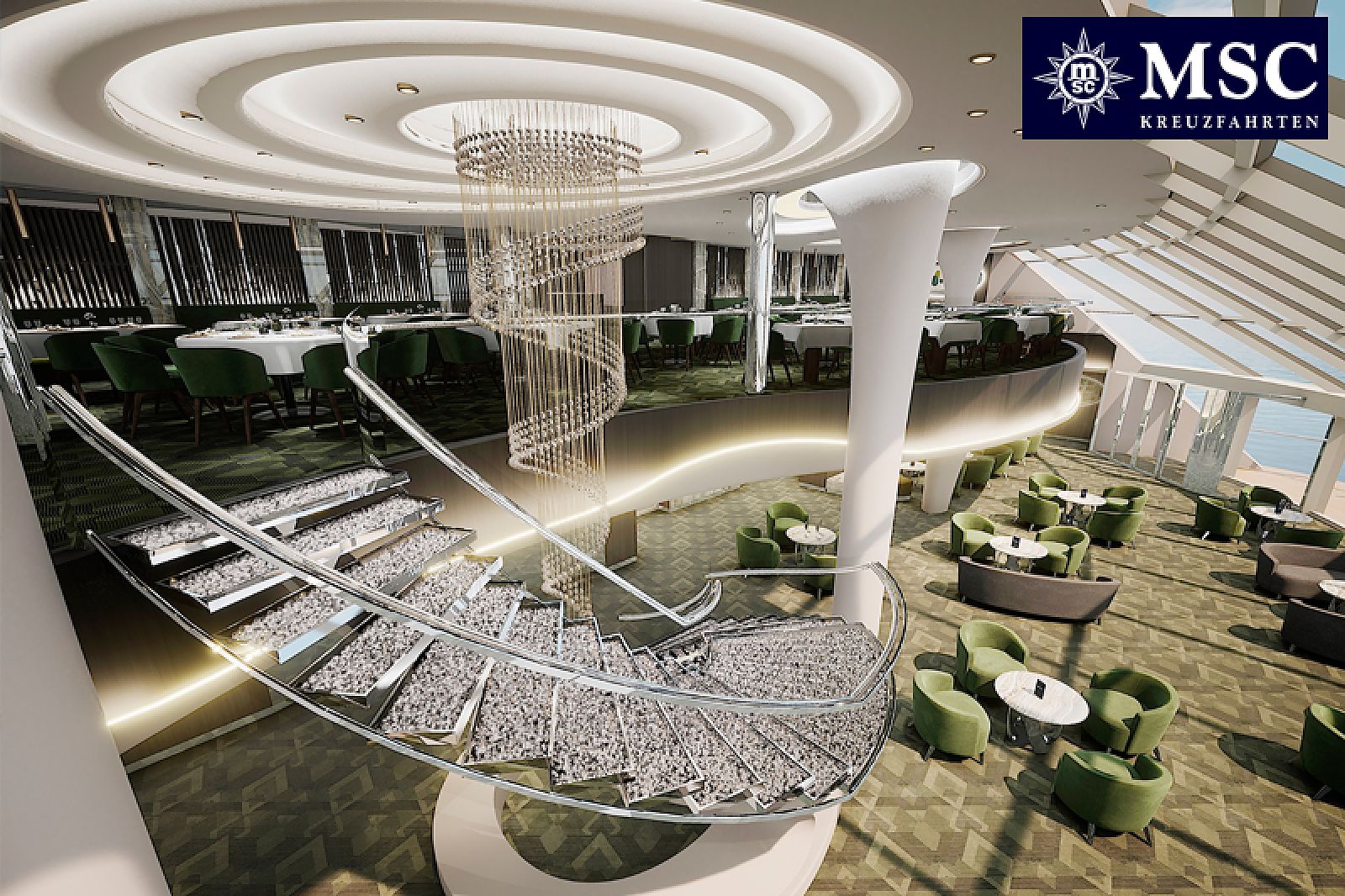 Erweiterter Yacht Club an Bord der MSC World Europa