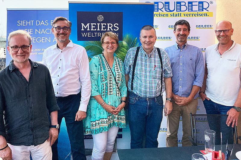 Sommerliches Netzwerken an der Neuen Donau