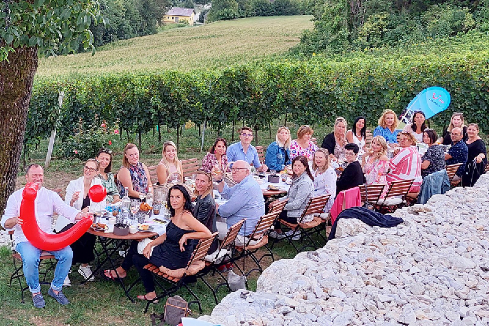 Köstliches Picknick mit kompakten Produktinfos
