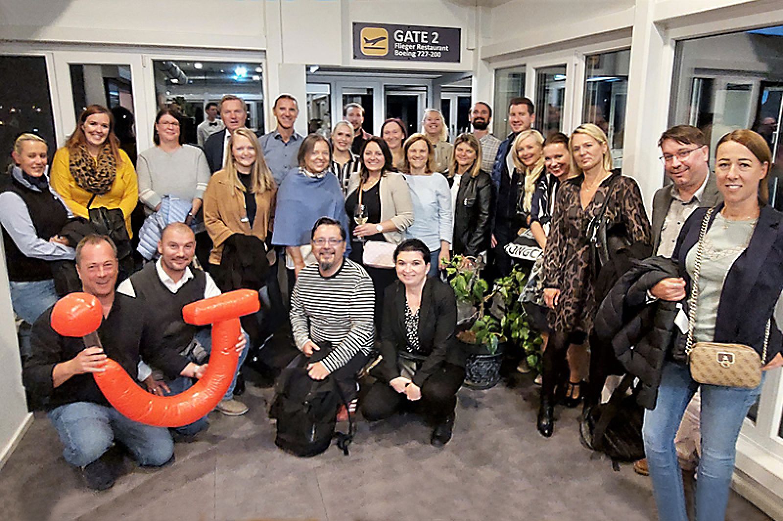 Gemütliches Get-Together in luftiger Höhe