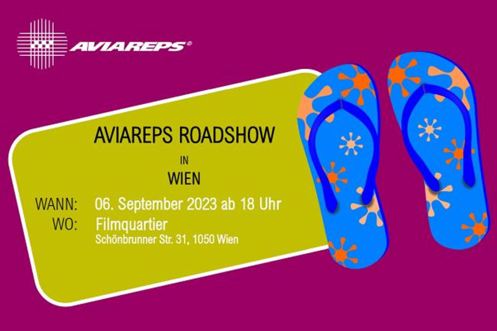 Die Aviareps Roadshow macht erneut in Wien Halt