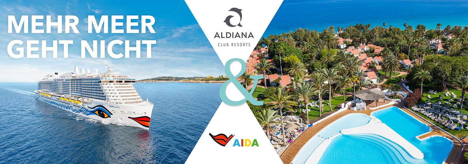 Aldiana & AIDA kombinieren Cluburlaub mit Kanaren-Kreuzfahrt
