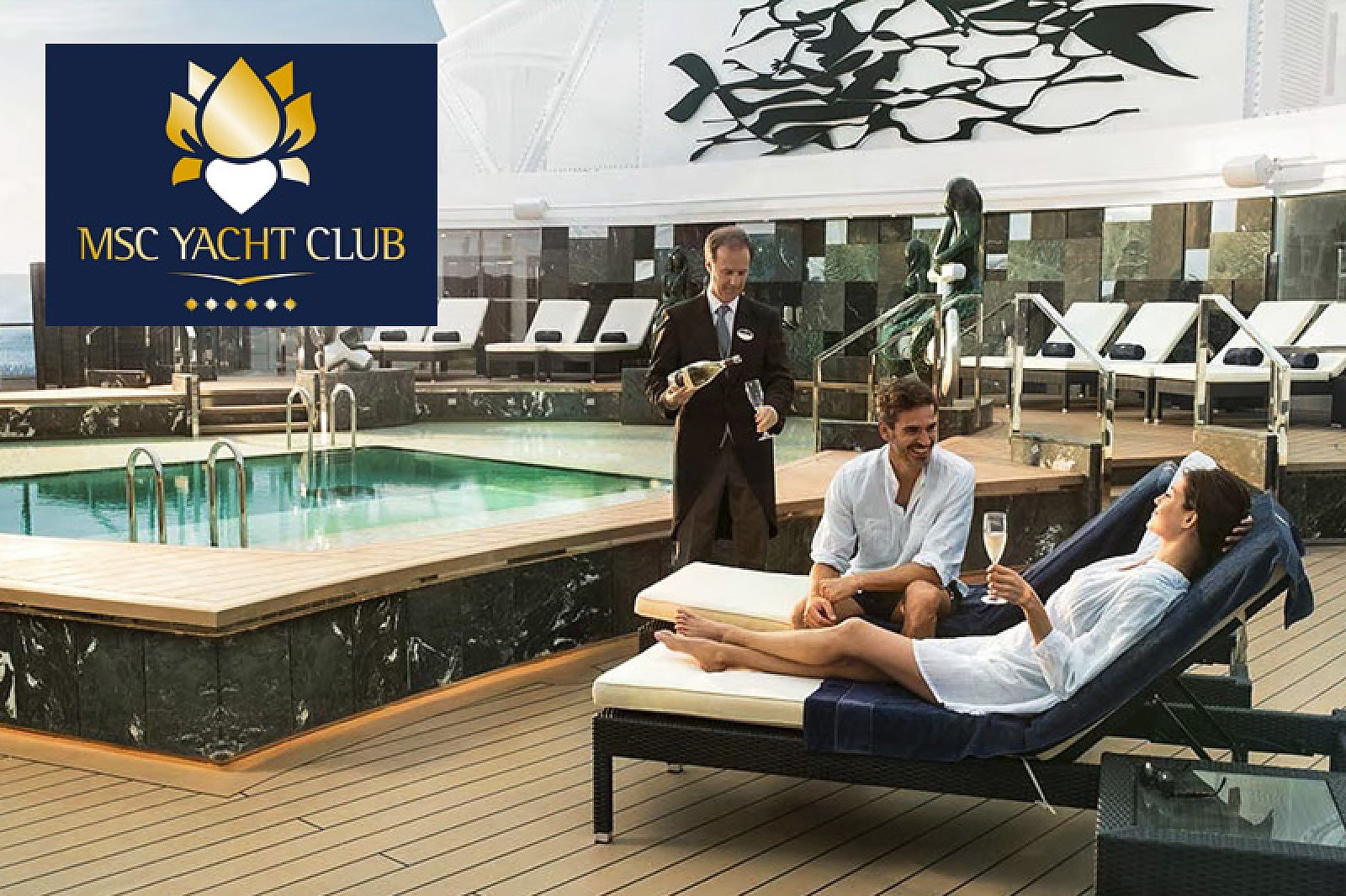 25-prozentiger Rabatt auf die MSC Yacht Club Kabinen