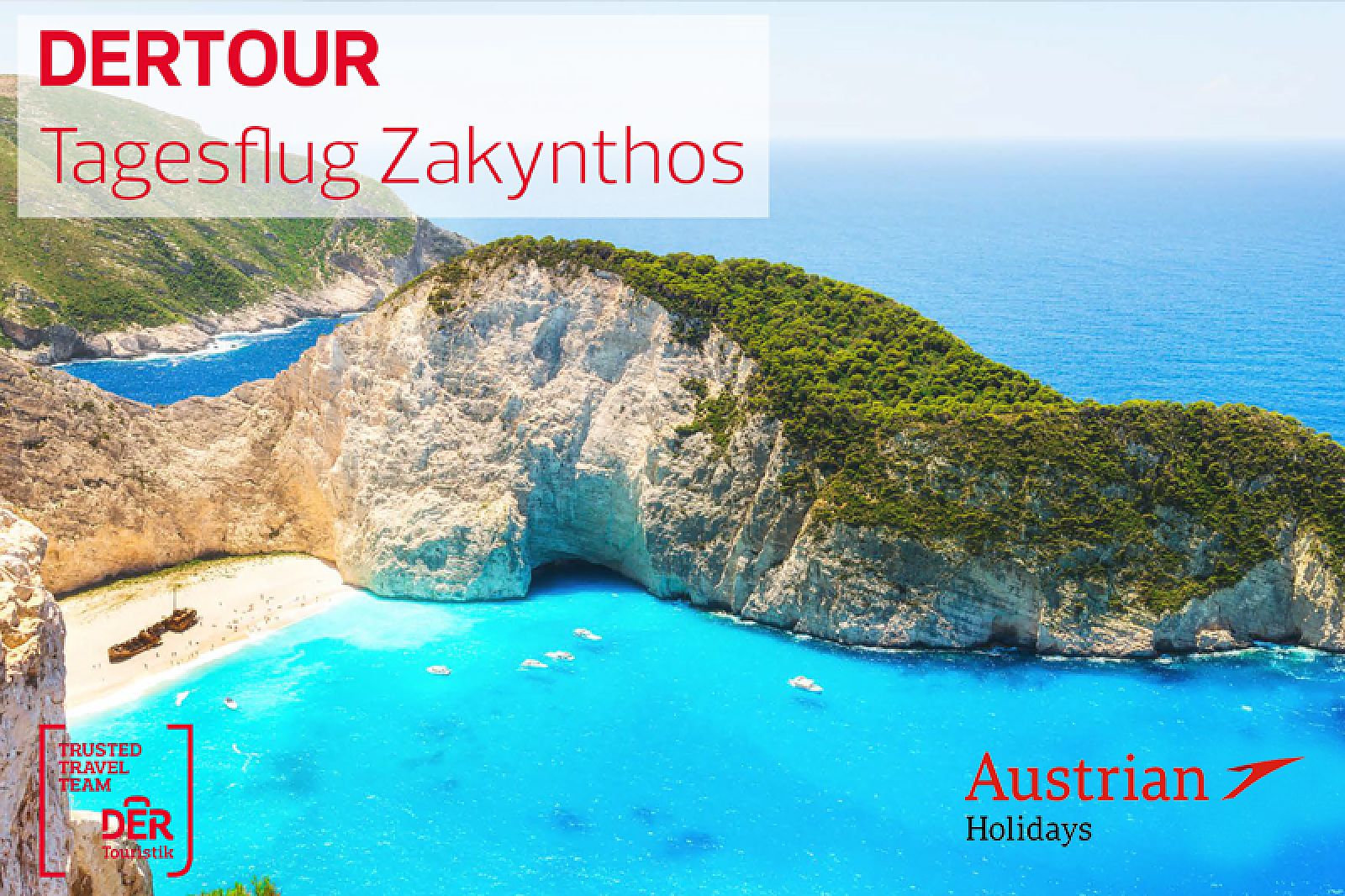 Mit zwei Gewinnfragen zum Tagesausflug nach Zakynthos