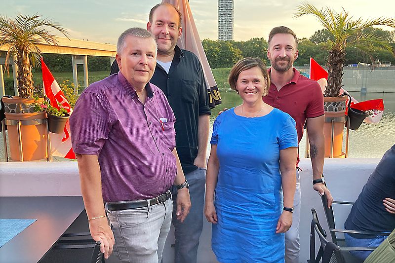 Drei Touristik.Treffs mit Networking und Grillbuffet