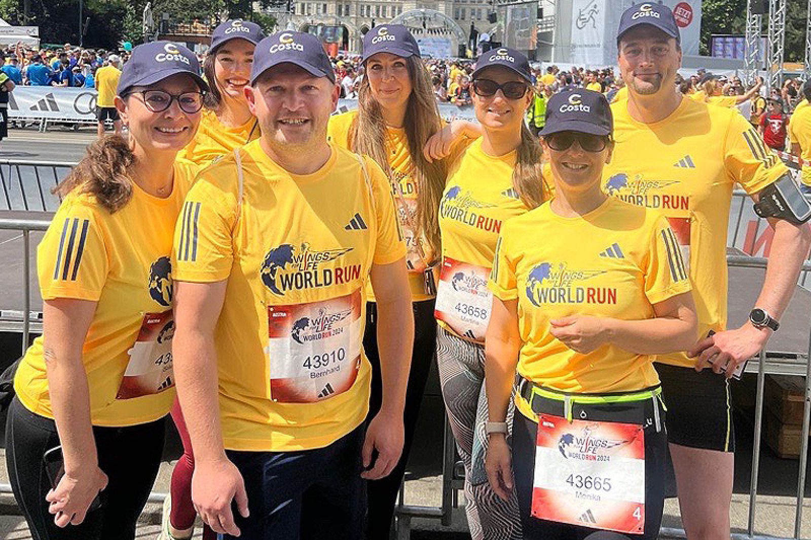 Costa verlost Startplätze beim Wings for Life World Run