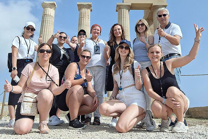 Hotelbesichtigungen und griechische Kultur zum Anfassen