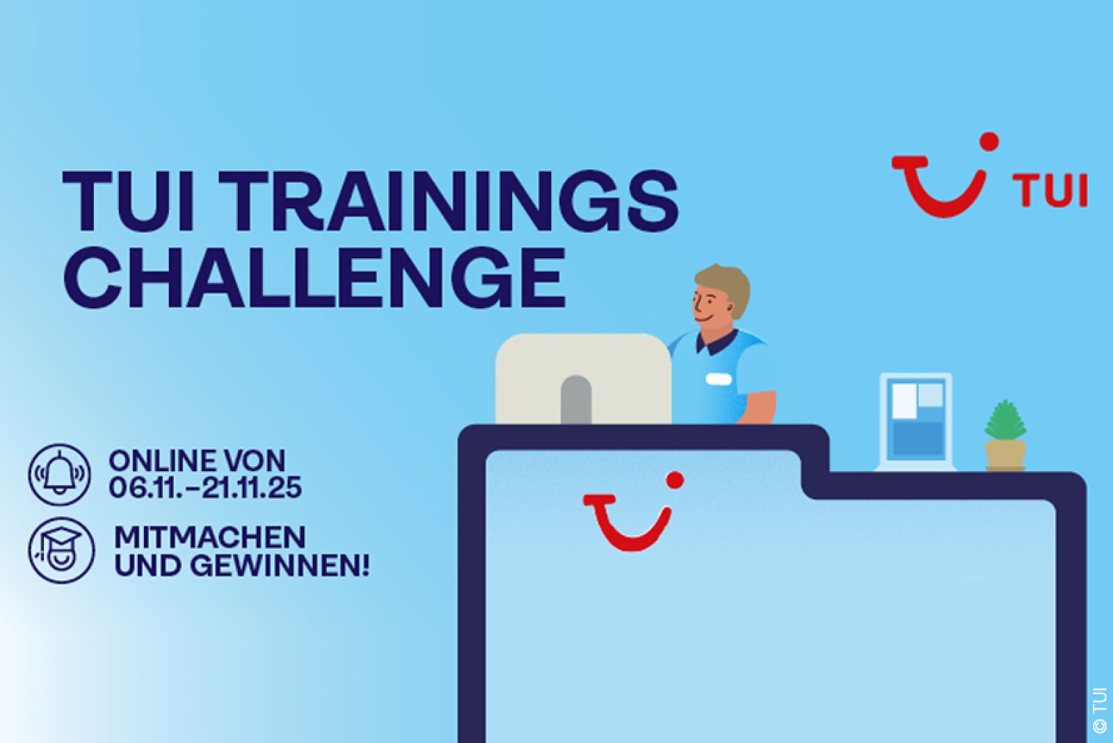Attraktive Preise bei TUI Trainings-Challenge 2025