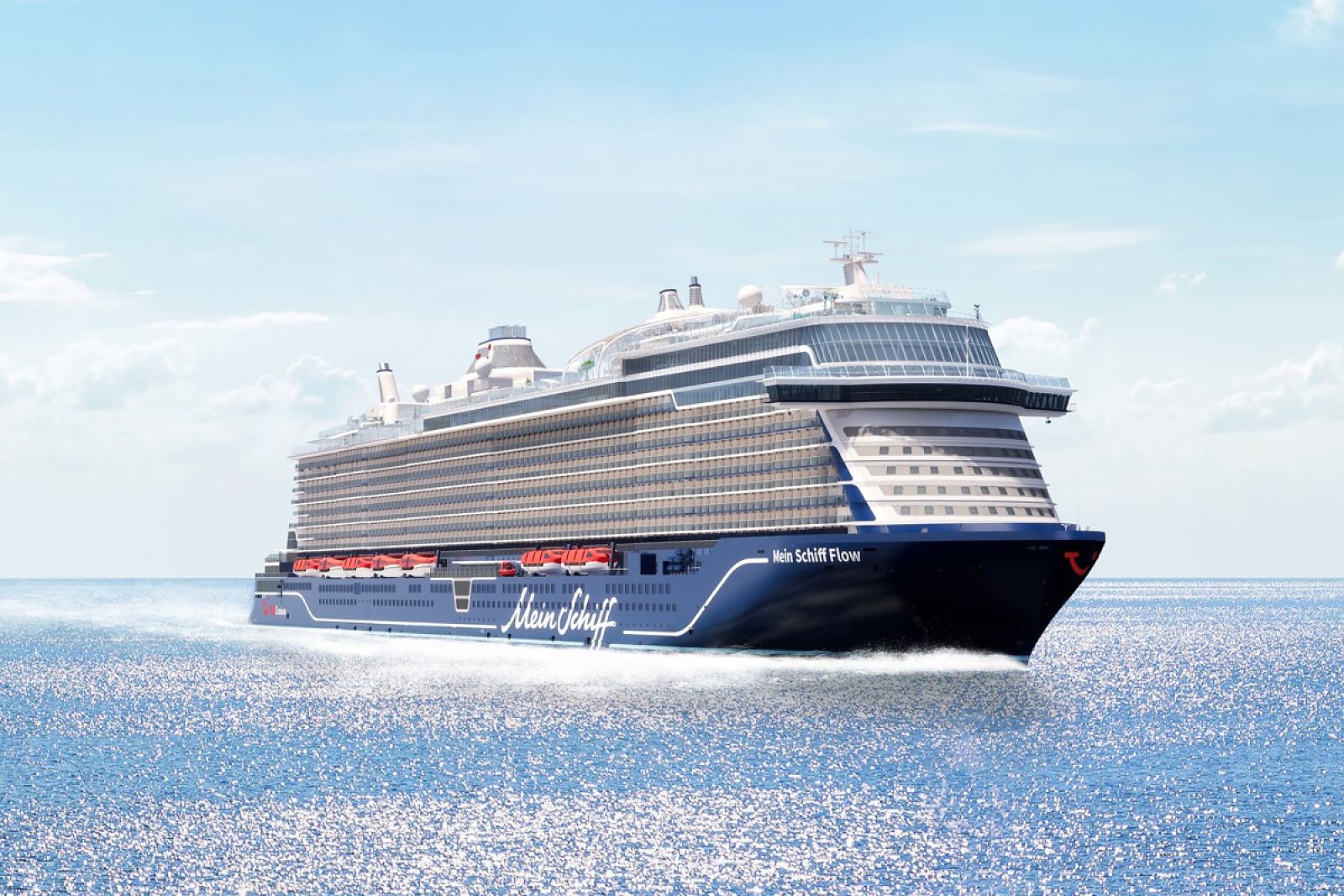 Taufreise der Mein Schiff Flow ab 26. Februar buchbar
