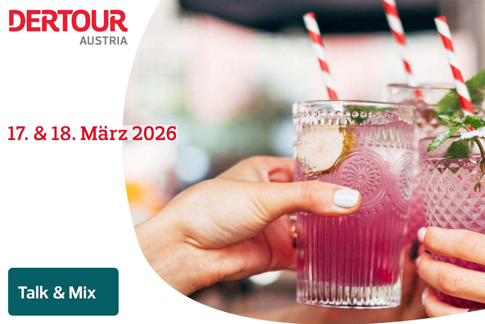 „Talk & Mix“ Cocktailabende in Graz und Klagenfurt